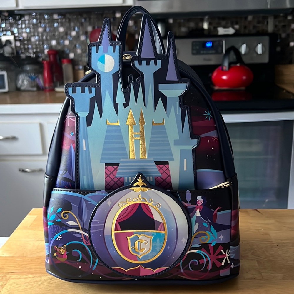 Cinderella Loungefly Castle Backpack